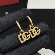 Okify Dolce & Gabbana Gold Earrings - 1