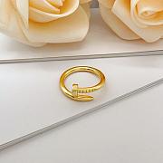 Okify Cartier Gold Nail Ring - 1