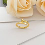 Okify Cartier Gold Nail Ring - 2