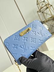 Okify Louis Vuitton Margot Blue Wallet M27757 17x11x2cm - 3