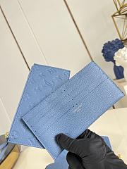 Okify Louis Vuitton Pochette Felicie Bag Blue M28891 21x12x3cm  - 3