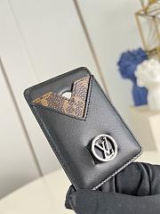Okify Louis Vuitton Magnetic Card Holder M25864 9.5x6.5x0.5cm - 4