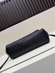 Okify CC 2026 Small Shopping Bag Black Grain 30.5x15x11cm - 4