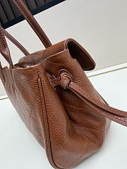 Okify CC 2026 Small Shopping Bag Brown Grain 30.5x15x11cm - 2