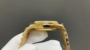 Okify Rolex Gold Watch Black Face 40mm 28859 - 6