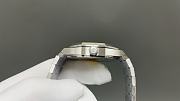 Okify Audemars Piguet Silver Watch Dark Green Face 41mm - 5