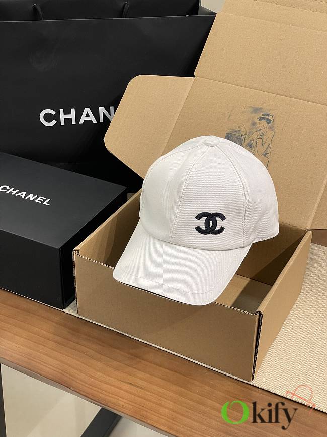 Okify CC 2025 White Baseball Cap  - 1