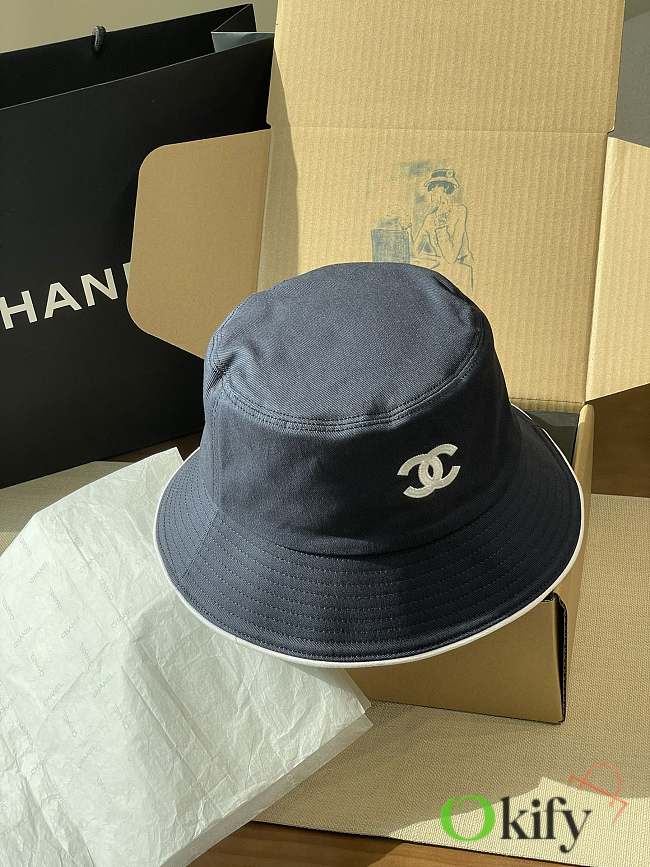 Okify CC 2025 Dark Blue Bucket Hat - 1
