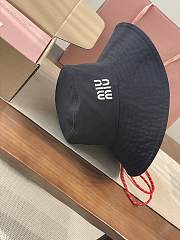 Okify MiuMiu Black Bucket Hat 28873 - 2