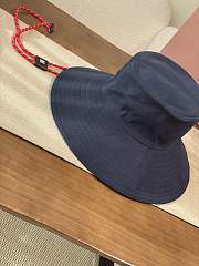 Okify MiuMiu Dark Blue Bucket Hat 28875 - 3