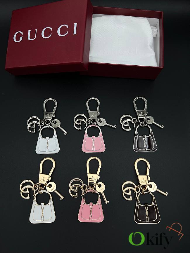 Okify Gucci Jackie Bag Key Chain  - 1