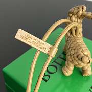 Okify Bottega Veneta Light Brown Rabbit Bag Charm  - 5
