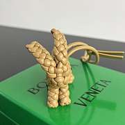 Okify Bottega Veneta Light Brown Rabbit Bag Charm  - 4