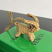 Okify Bottega Veneta Light Brown Rabbit Bag Charm  - 2