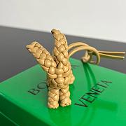 Okify Bottega Veneta Light Brown Rabbit Bag Charm  - 3