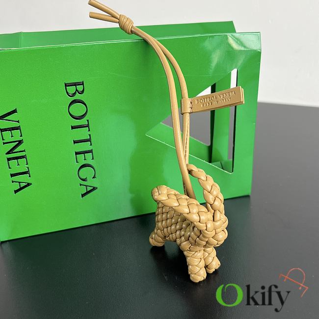 Okify Bottega Veneta Light Brown Rabbit Bag Charm  - 1