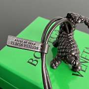 Okify Bottega Veneta Dark Brown Rabbit Bag Charm  - 4