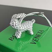 Okify Bottega Veneta Silver Rabbit Bag Charm  - 4