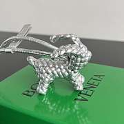 Okify Bottega Veneta Silver Rabbit Bag Charm  - 2