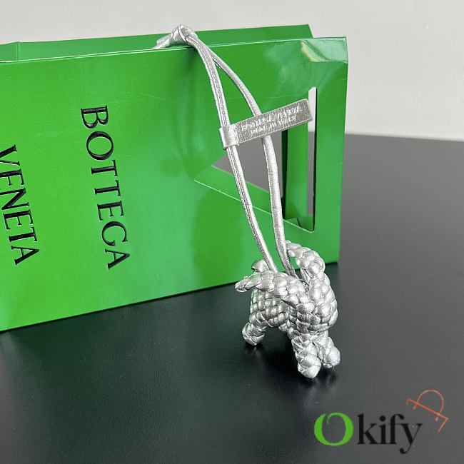 Okify Bottega Veneta Silver Rabbit Bag Charm  - 1