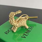 Okify Bottega Veneta Gold Rabbit Bag Charm  - 5