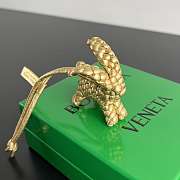 Okify Bottega Veneta Gold Rabbit Bag Charm  - 3