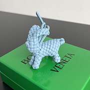 Okify Bottega Veneta Light Blue Rabbit Bag Charm  - 6