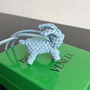 Okify Bottega Veneta Light Blue Rabbit Bag Charm  - 2