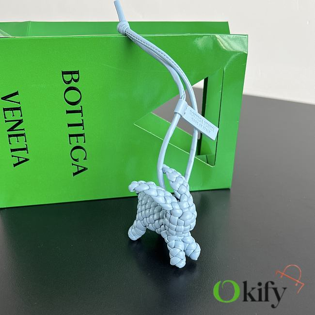 Okify Bottega Veneta Light Blue Rabbit Bag Charm  - 1