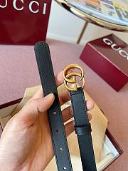 Okify Gucci Black Belt 2cm - 3