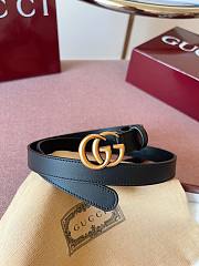 Okify Gucci Black Belt 2cm - 6