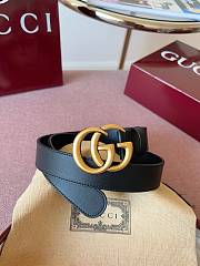 Okify Gucci Black Belt 3cm 28895 - 6