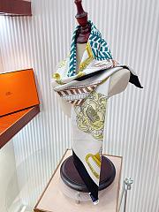 Okify Hermes Silk Square Scarf 90x90cm 28899 - 3