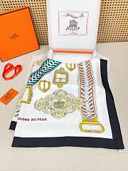Okify Hermes Silk Square Scarf 90x90cm 28899 - 2