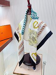 Okify Hermes Silk Square Scarf 90x90cm 28899 - 4