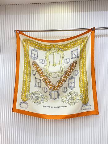 Okify Hermes Silk Square Scarf 90x90cm 28900