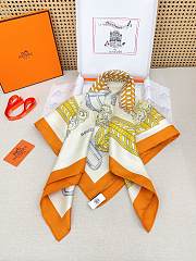 Okify Hermes Silk Square Scarf 90x90cm 28900 - 6