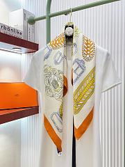 Okify Hermes Silk Square Scarf 90x90cm 28900 - 4