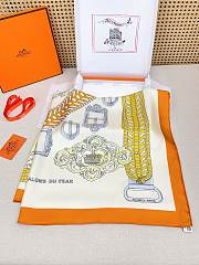 Okify Hermes Silk Square Scarf 90x90cm 28900 - 5