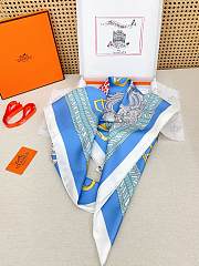 Okify Hermes Silk Square Scarf 90x90cm 28901 - 5