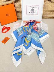 Okify Hermes Silk Square Scarf 90x90cm 28901 - 2