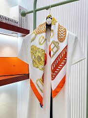 Okify Hermes Silk Square Scarf 90x90cm 28902 - 4