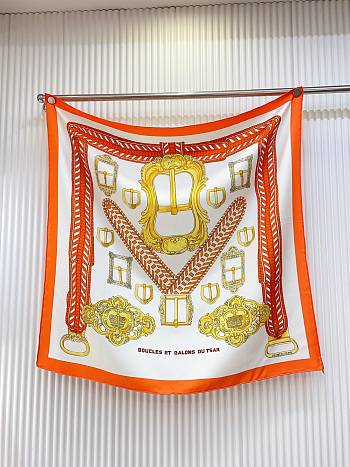 Okify Hermes Silk Square Scarf 90x90cm 28902