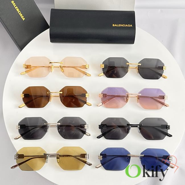 Okify Balenciaga BB0814S Sunglasses - 1
