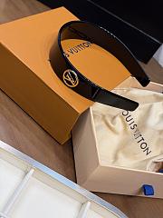 Okify Louis Vuitton Black Headband 28919  - 2