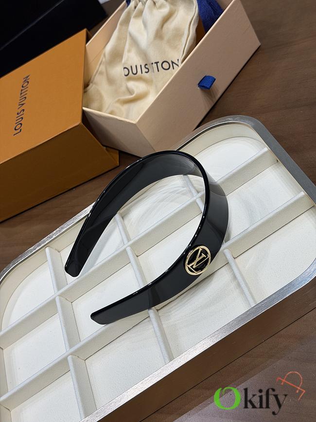Okify Louis Vuitton Black Headband 28919  - 1