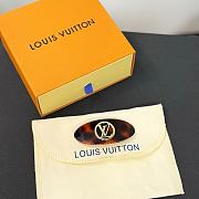 Okify Louis Vuitton Circle Turtoiseshell Hair Clip  - 5