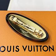 Okify Louis Vuitton Circle Turtoiseshell Hair Clip  - 6