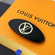 Okify Louis Vuitton Circle Black Hair Clip  - 1