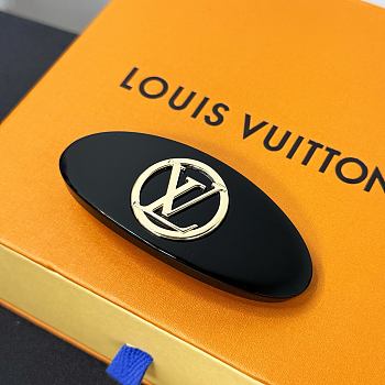 Okify Louis Vuitton Circle Black Hair Clip 
